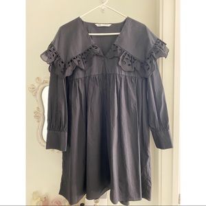 Zara Sailor Eyelet Dress (s)